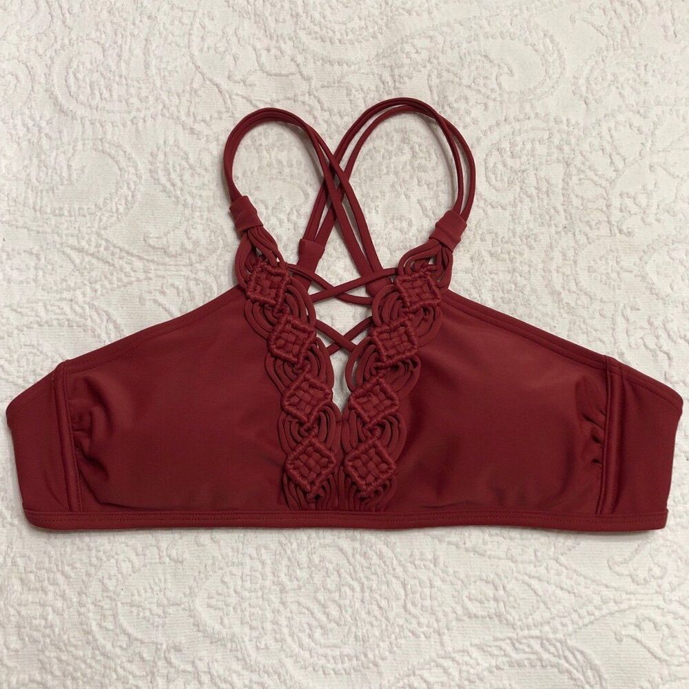 Xhilaration Bikini Top Size Large Removal Padded Bra